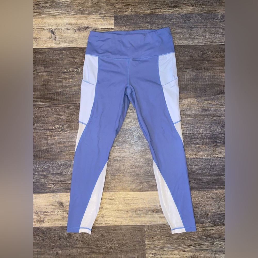 Active Life Lavender and White Leggings
